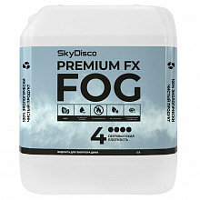 Жидкость для дым машины SkyDisco Premium FX FOG 4 максимальной плотности, с ароматом мяты, 5л