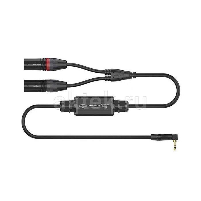 ROXTONE RA3DT-MJ2XM аудиокабель XLR–Jack 3,5, 2 м