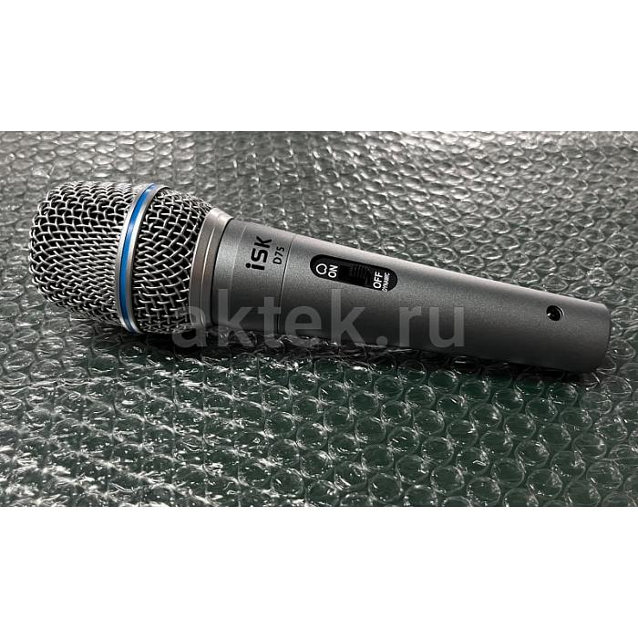Динамический кардиоидный вокальный микрофон ISK D75 2