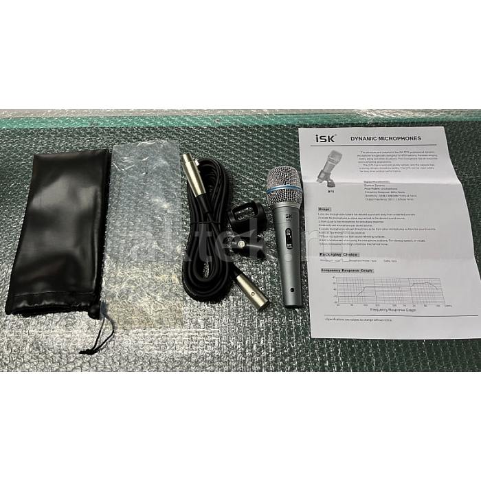 Динамический кардиоидный вокальный микрофон ISK D75 3