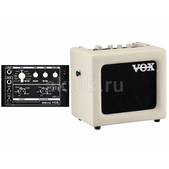 Гитарный комбоусилитель VOX MINI3-G2 Ivory 5
