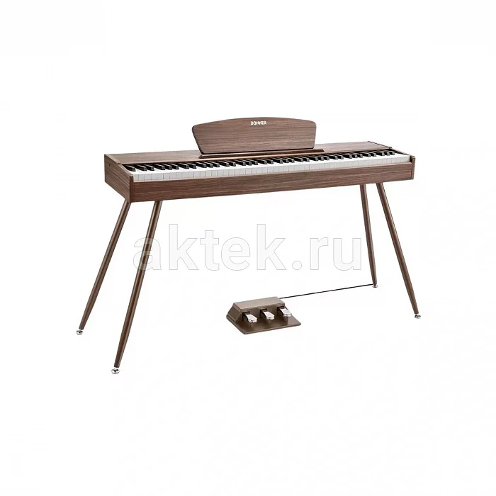 Donner DDP-80 Walnut цифровое пианино, 88 клавиш, молоточковая механика