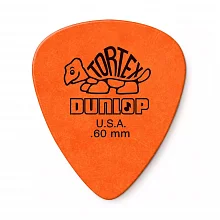 Dunlop 418P060 Tortex Standard медиаторы, 0,6 мм, 12 шт