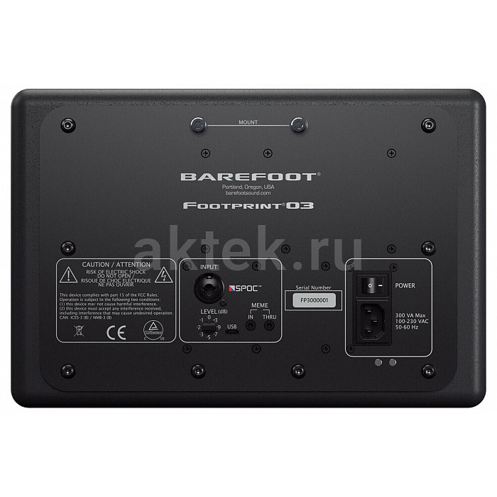 Студийный монитор Barefoot Sound Footprint 03 - Pair 10