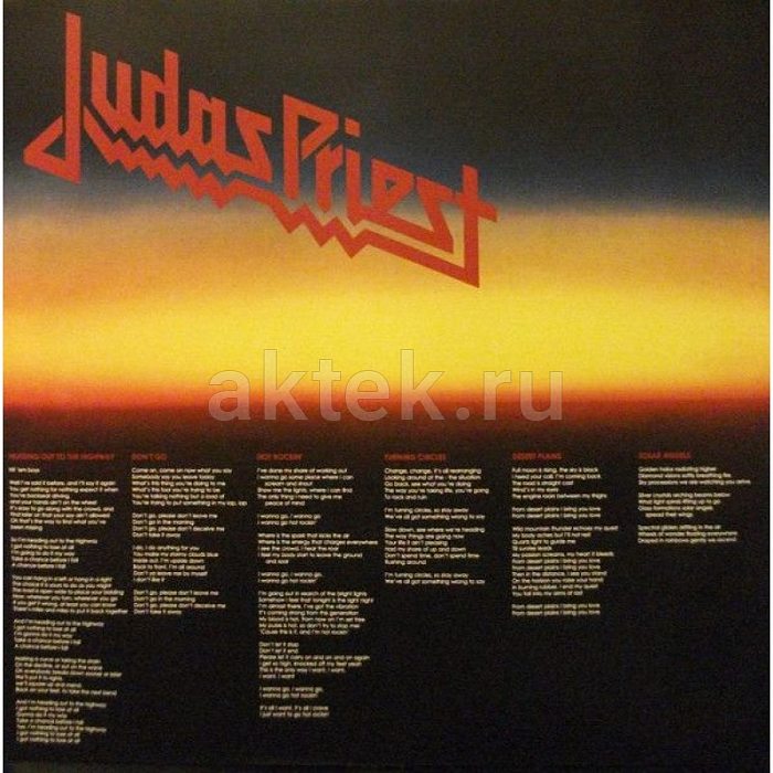 Виниловая пластинка JUDAS PRIEST - POINT OF ENTRY 180 GRAM BLACK VINYL 12" 5