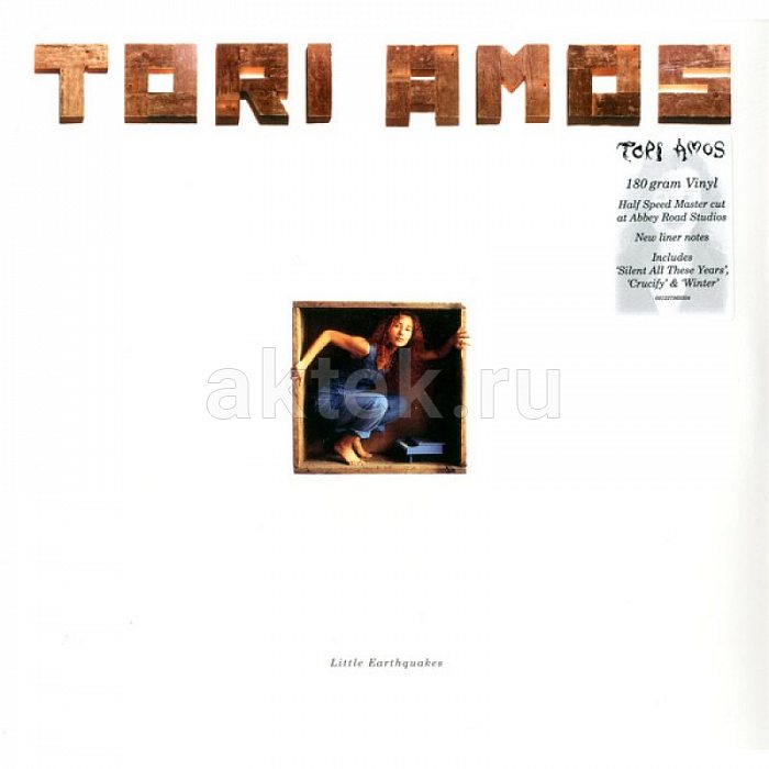 Виниловая пластинка TORI AMOS - LITTLE EARTHQUAKES 180 GRAM BLACK VINYL 12"