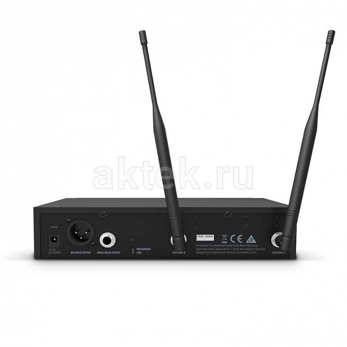 LD Systems U505 BPL радиосистема 584–608МГц с конденсаторной-кардиоидной петличкой 9