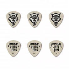 Dunlop PH122T114 Hetfield's White Fang медиаторы, 1,14 мм 2