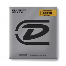 Dunlop DBSBS40120S Super Bright Steel комплект струн пятиструнной бас-гитары