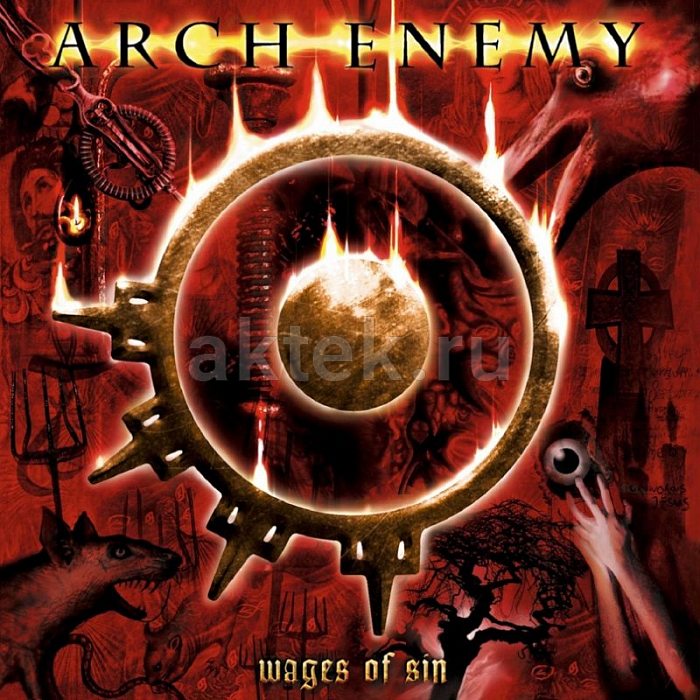 Виниловая пластинка ARCH ENEMY - WAGES OF SIN 180 GRAM BLACK VINYL 12"