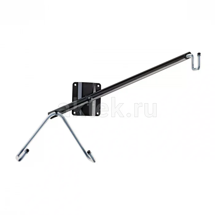 K&M 16295-000-55 настенный держатель электрогитары, стальной, чёрный