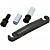 Gotoh GE101A-B алюминиевый струнодержатель Stop Bar, чёрный