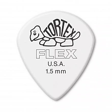 Dunlop 466P150 Tortex Flex Jazz III медиаторы, 1,5 мм