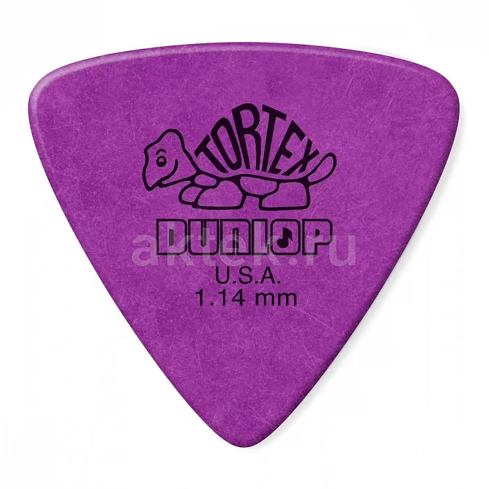 Dunlop 431R114 Tortex Triangle 72Pack медиаторы, 1,14 мм