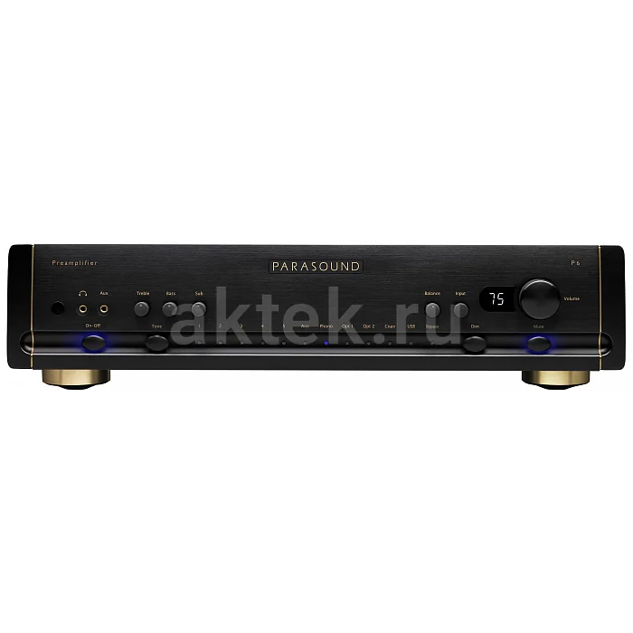 Стерео предусилитель Parasound P6 black 4