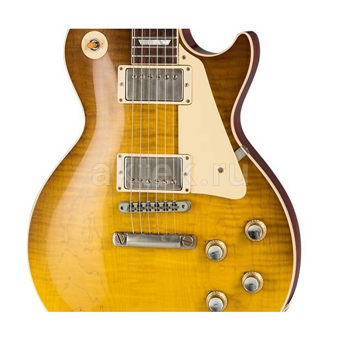 Электрогитара GIBSON `60 Les Paul Standard Honey Lemon Fade VOS NH 4