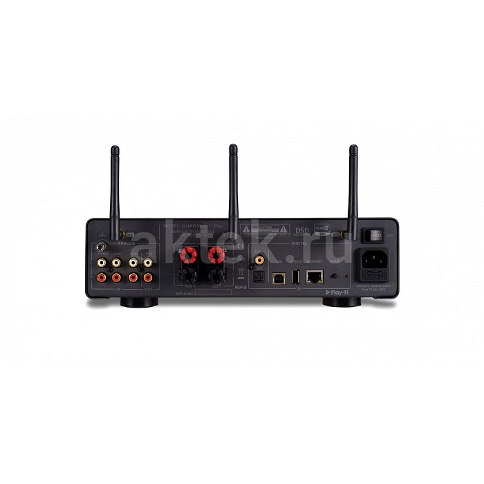 Quad Vena II Play Lancaster Grey интегральный усилитель 2×45Вт 2