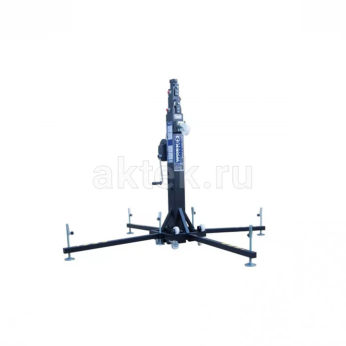 Work LW-290D световая стойка-элеватор, 6,6 м, 290 кг, Wire Drive