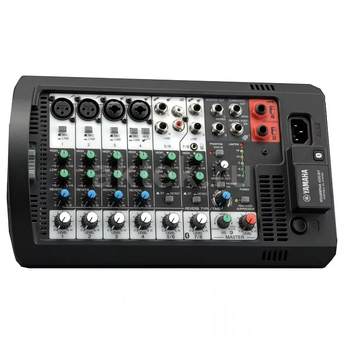 Yamaha STAGEPAS 400BT акустический комплект с микшером, 200 Вт, Bluetooth 5