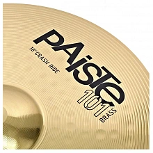 Paiste 18" 101 Brass Crash/Ride тарелка 3