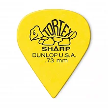 Dunlop 412R073 Tortex Sharp 72Pack медиаторы, 0,73 мм, 72 шт