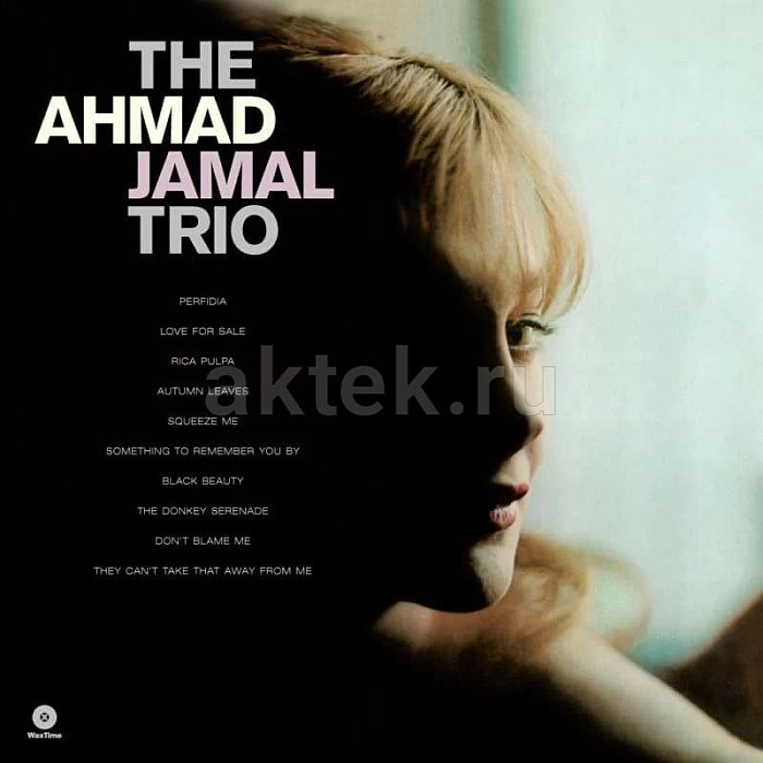 Виниловая пластинка AHMAD JAMAL TRIO - AHMAD JAMAL TRIO 180 GRAM BLACK VINYL 12"
