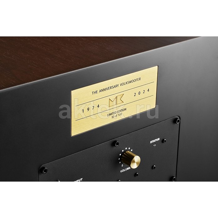 M&K Sound V12+ Anniversary Volkswoofer Matte-Black/Wood-Veneer активный сабвуфер 12″/400Вт 2