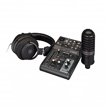 Yamaha AG03MK2 Black LSPK студийный комплект, черный, 3 канала