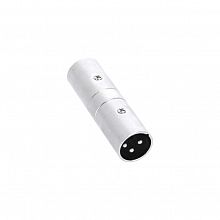 Adam Hall K4AXM3XM3 Silver адаптер XLR-M–XLR-M 2