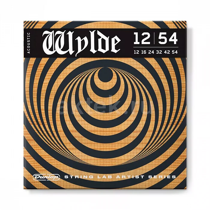 Dunlop ZWAP1254 Zakk Wylde струны для акустической гитары, 12-54