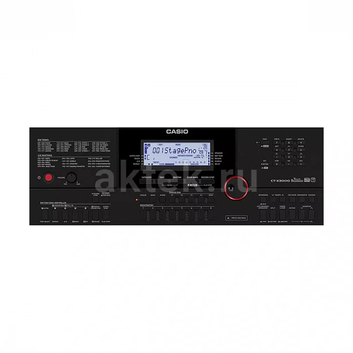 Casio CT-X3000 синтезатор, 61 клавиша, 64 голоса, 800 тембров 3