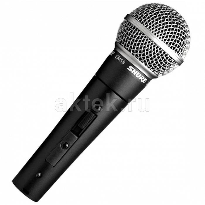 SHURE SM58SE динамический вокальный микрофон, 50 Гц–15 кГц, кардиоидная диаграмма