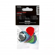 Dunlop PVP113 Variety Electric 12Pack медиаторы, tortex, 12 шт 2