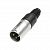 Adam Hall 7914 Silver разъём, XLR, для профессиональной аудиокоммутации