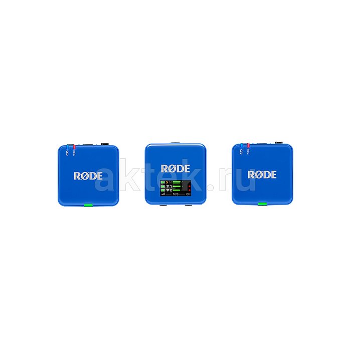 RODE Wireless GO (Gen 3) COBALT ультракомпактная двухканальная