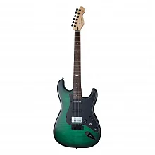 Mooer MSC31 Pro Green Burst электрогитара, зеленый, HSS