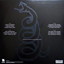 Виниловая пластинка METALLICA - METALLICA 180 GRAM BLACK VINYL 12" 2
