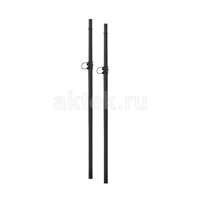 ECO TTS080 Black Pole with cover комплект стоек для тотемов
