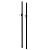 ECO TTS080 Black Pole with cover комплект стоек для тотемов