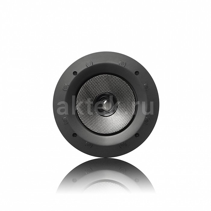ASCENDO The 6 PRO PASSIVE CEILING Black, гриль White потолочная встраиваемая акустика 3