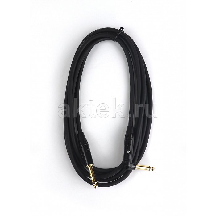 AuraSonics J63J63R-3 гитарный кабель Jack TS 6,3 мм - угловой Jack TS 2
