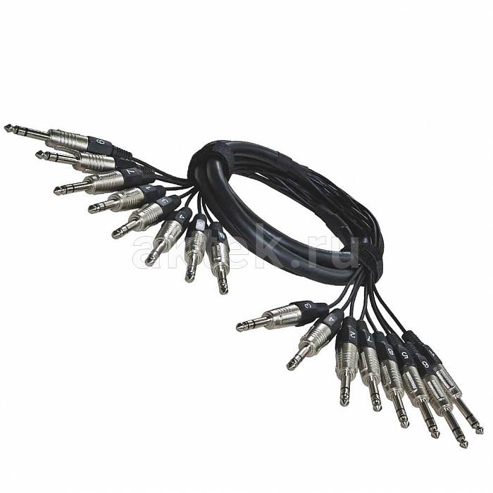 RME ALVA T8T8Pro2 мультикор аналоговый, 8 x TRS <> 8 x TRS, 2 метра