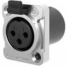 SEETRONIC K3F2C-W-67 панельный разъём XLR female, 3 контакта