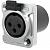 SEETRONIC K3F2C-W-67 панельный разъём XLR female, 3 контакта