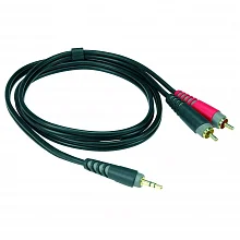 Klotz AY7-0100 кабель Jack 3,5–RCA, 1 м