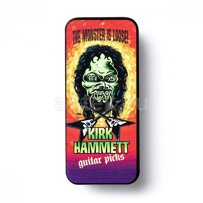 Dunlop KH01T088 Kirk Hammett The Monster набор медиаторов, 6 шт 3