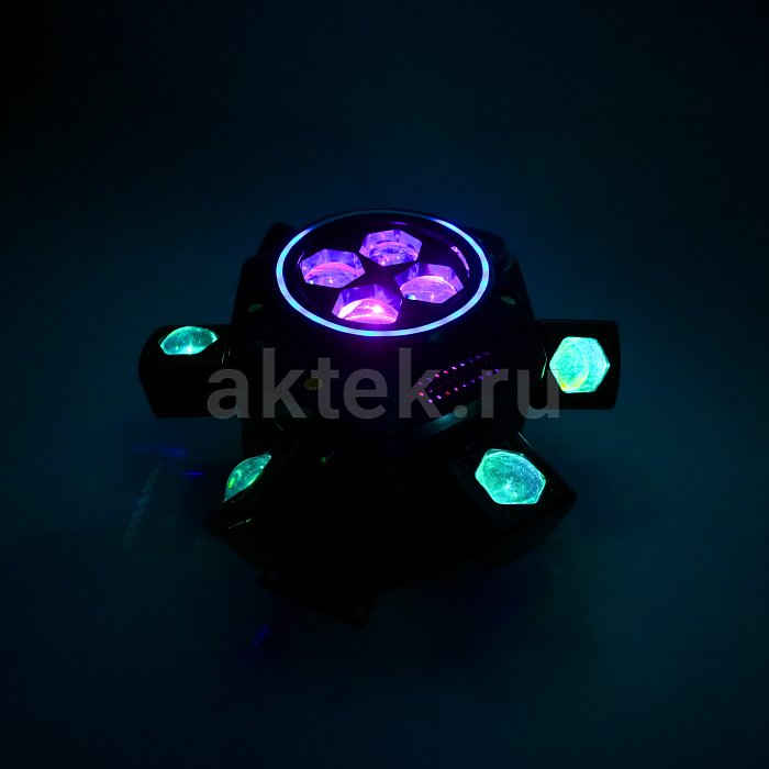 Вращающаяся голова с комбинированным эффектом SkyDisco MH30S 6