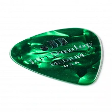 Dunlop 483P12MD Celluloid Green Pearloid Medium медиаторы, целлулоид, 12 шт 2