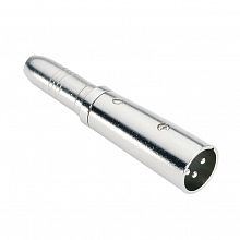 Adam Hall 7853 Silver адаптер TRS6.3-F-stereo–XLR-M