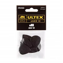 Dunlop 427P200 Ultex Jazz III 6Pack медиаторы, 2 мм
